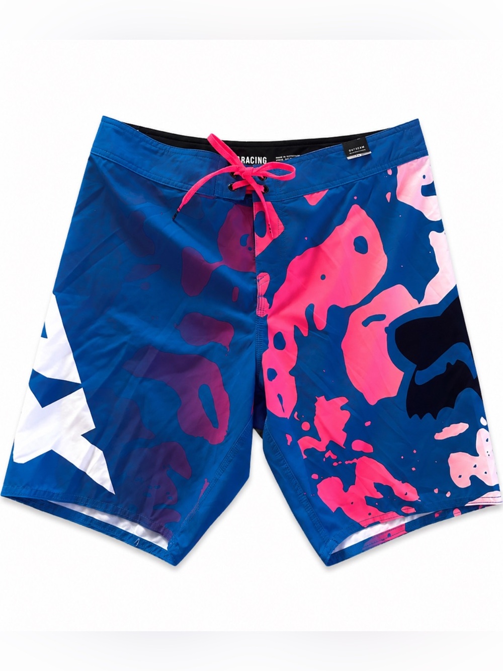 Fox Men’s Blue & Pink Graphic Boardshorts
